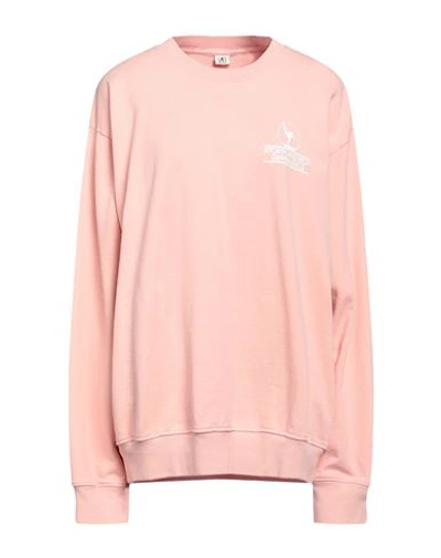 Sporty And Rich Sporty & Rich Woman Sweatshirt Pink Size Xl Cotton