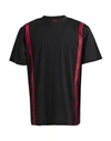 Ferrari Man T-shirt Black Size M Cotton In Black