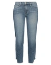 Frame Le High Straight Leg Jean In Blue