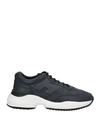 Hogan Man Sneakers Black Size 13.5 Soft Leather