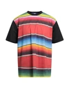 Junya Watanabe Comme Des Garçons Man T-shirt Black Size M Cotton In Red