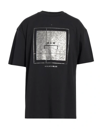 A-cold-wall* Man T-shirt Black Size M Cotton