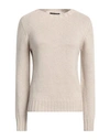 Aragona Woman Sweater Beige Size 6 Cashmere