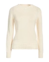 Aragona Woman Sweater Ivory Size 10 Cashmere In White