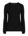 Aragona Woman Sweater Black Size 10 Cashmere