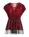 Aniye By Woman Blouse Red Size 6 Polyester In Red