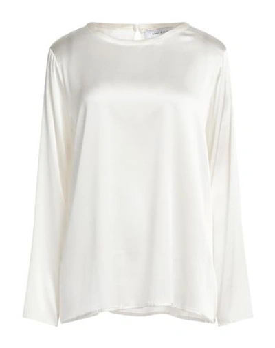 Emma & Gaia Woman Top White Size 10 Viscose, Elastane