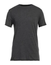 Stilosophy Man T-shirt Lead Size Xl Cotton, Polyester In Grey