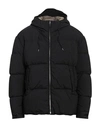 Ten C Man Down Jacket Black Size 44 Polyamide