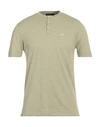 Liu •jo Man Man T-shirt Sage Green Size L Cotton, Elastane