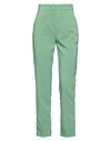 Animagemella Woman Pants Green Size 8 Polyester, Elastane