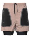 Dsquared2 Man Shorts & Bermuda Shorts Beige Size 34 Cotton, Elastane, Polyamide In Beige
