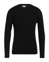 Markup Man Sweater Black Size L Cotton, Silk, Cashmere