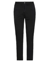 Daniele Alessandrini Homme Man Pants Black Size 38 Viscose, Polyamide, Elastane In Black