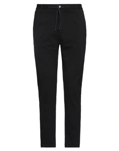 Daniele Alessandrini Homme Man Pants Black Size 38 Viscose, Polyamide, Elastane