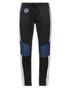 Bikkembergs Man Pants Black Size L Polyester, Cotton