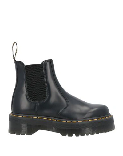 Dr. Martens' Dr. Martens Woman Ankle Boots Black Size 10 Soft Leather