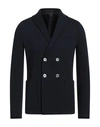 Harris Wharf London Man Suit Jacket Midnight Blue Size 44 Cotton In Blue