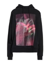 A Better Mistake Woman Sweatshirt Black Size 3 Organic Cotton In Black