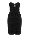Magda Butrym Woman Mini Dress Black Size 8 Viscose, Polyester, Elastane In Black