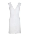 Moeva Woman Cover-up White Size 10 Viscose, Rayon