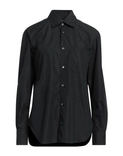 Aspesi Woman Shirt Black Size L Cotton