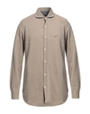 Jacob Cohёn Man Shirt Dove Grey Size L Cotton, Elastane