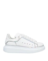 Alexander Mcqueen Low-top Oversized Sneakers In White