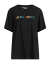 Alberta Ferretti Woman T-shirt Black Size Xxl Cotton