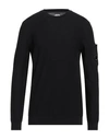 C.p. Company Crew Neck Sweater In Black