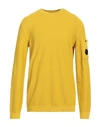 C.p. Company C. P. Company Man Sweater Ocher Size 34 Cotton In Yellow