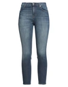 Department Five Department 5 Woman Jeans Blue Size 30 Cotton, Elastomultiester, Rubber In Blue
