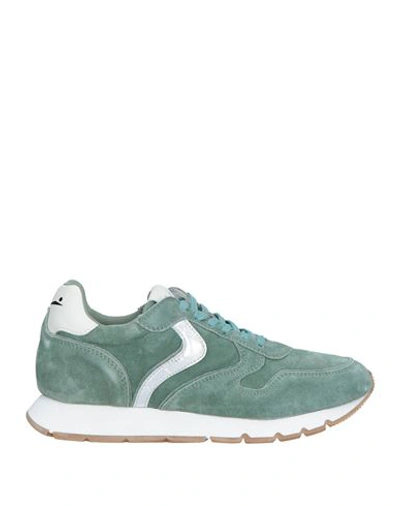 Voile Blanche Woman Sneakers Sage Green Size 10 Goat Skin