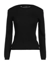 Aragona Woman Sweater Black Size 12 Merino Wool