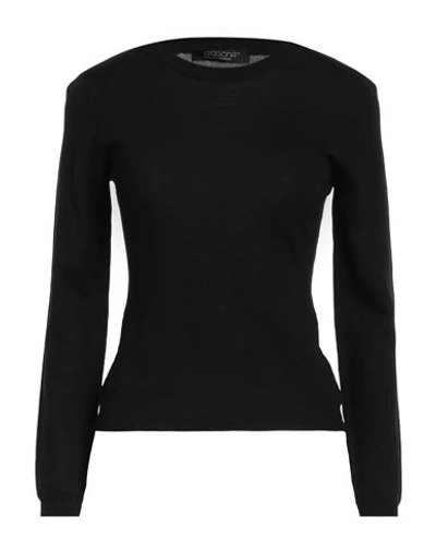 Aragona Woman Sweater Black Size 12 Merino Wool