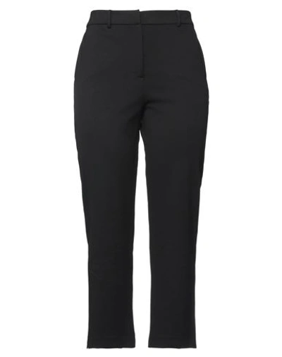 Hanita Woman Pants Black Size 14 Polyester, Elastane