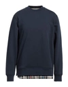 Department 5 Man Sweatshirt Navy Blue Size L Cotton