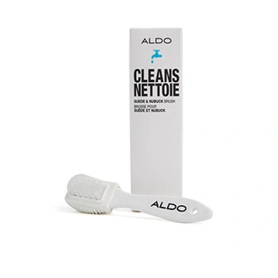 Aldo Suede Brush Shoe Care In White