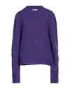 Suoli Woman Sweater Purple Size 8 Acrylic, Alpaca Wool, Wool, Polyamide