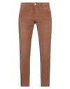 Haikure Man Pants Camel Size 33 Cotton, Elastane In Beige