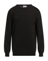 Heritage Man Sweater Dark Brown Size 44 Wool, Cashmere