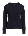 Aragona Woman Sweater Midnight Blue Size 8 Cashmere