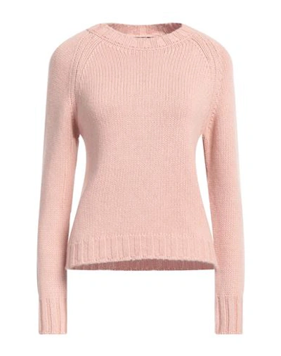 Aragona Woman Sweater Blush Size 8 Cashmere In Pink