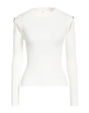 Vicolo Woman Sweater White Size Onesize Viscose, Polyester