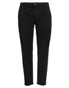 Department Five Department 5 Woman Pants Black Size 27 Cotton, Elastane In Black