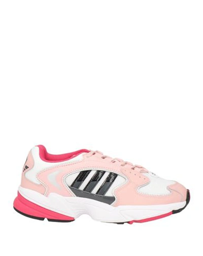 Adidas Originals Woman Sneakers Pink Size 10 Soft Leather, Textile Fibers