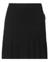 Silvian Heach Woman Mini Skirt Black Size Xs Viscose, Nylon
