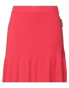Silvian Heach Woman Mini Skirt Red Size Xs Viscose, Nylon In Red