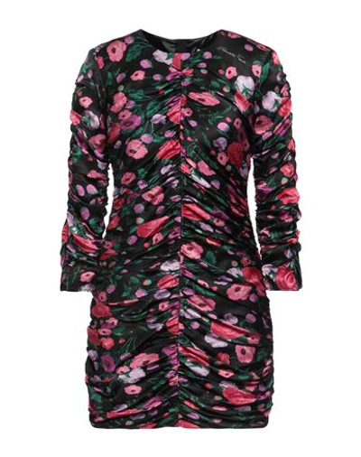 Elisabetta Franchi Woman Short Dress Black Size 8 Silk