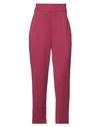 Feleppa Woman Pants Magenta Size 6 Polyester, Elastane